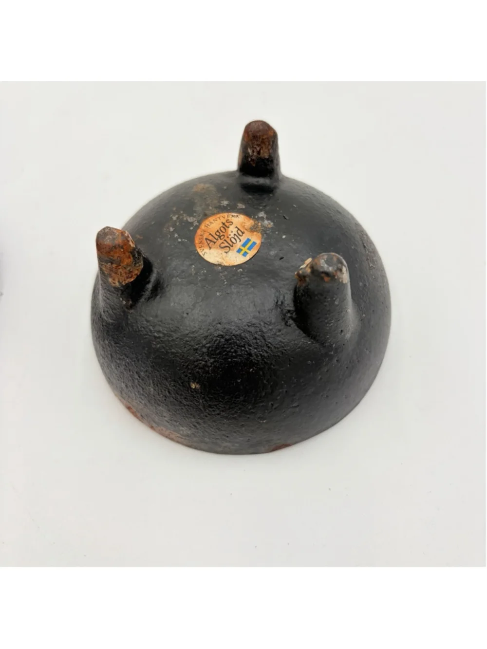 Algots Slöjd Cast Iron Taper Candle Holders Set of 2 Swedish Svenskt Hantverk